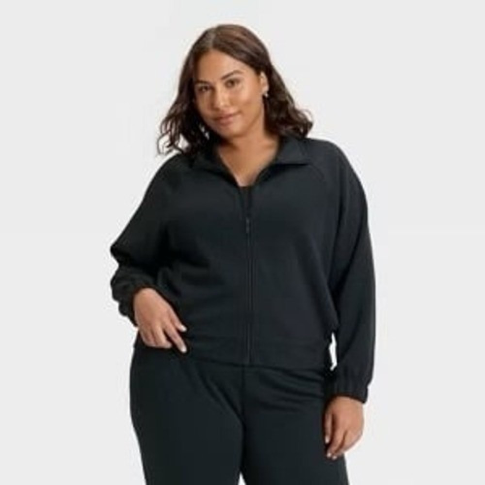 Women's Airy Sleek Full Zip Jacket - All In Motion 1X
